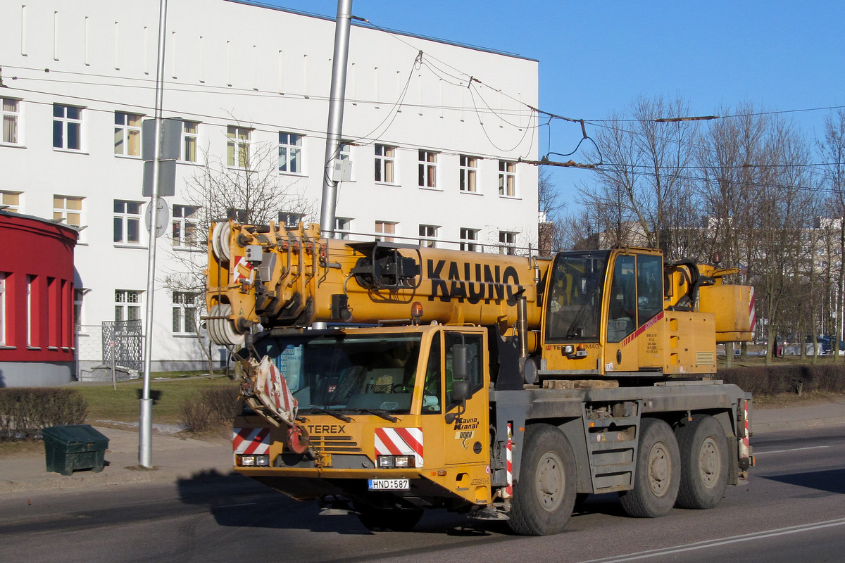 Литва, № HND 587 — Terex / Demag