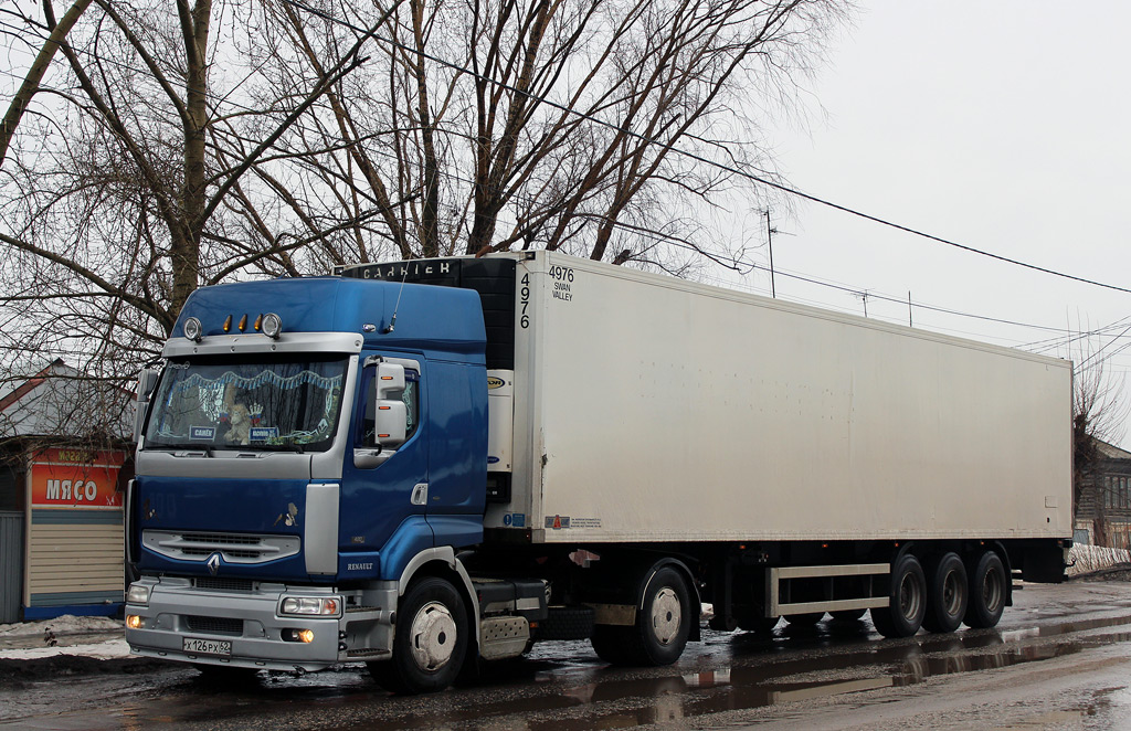 Рязанская область, № Х 126 РХ 62 — Renault Premium ('1996)