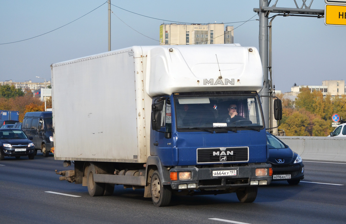 Москва, № А 664 КУ 197 — MAN L2000 (общая модель)