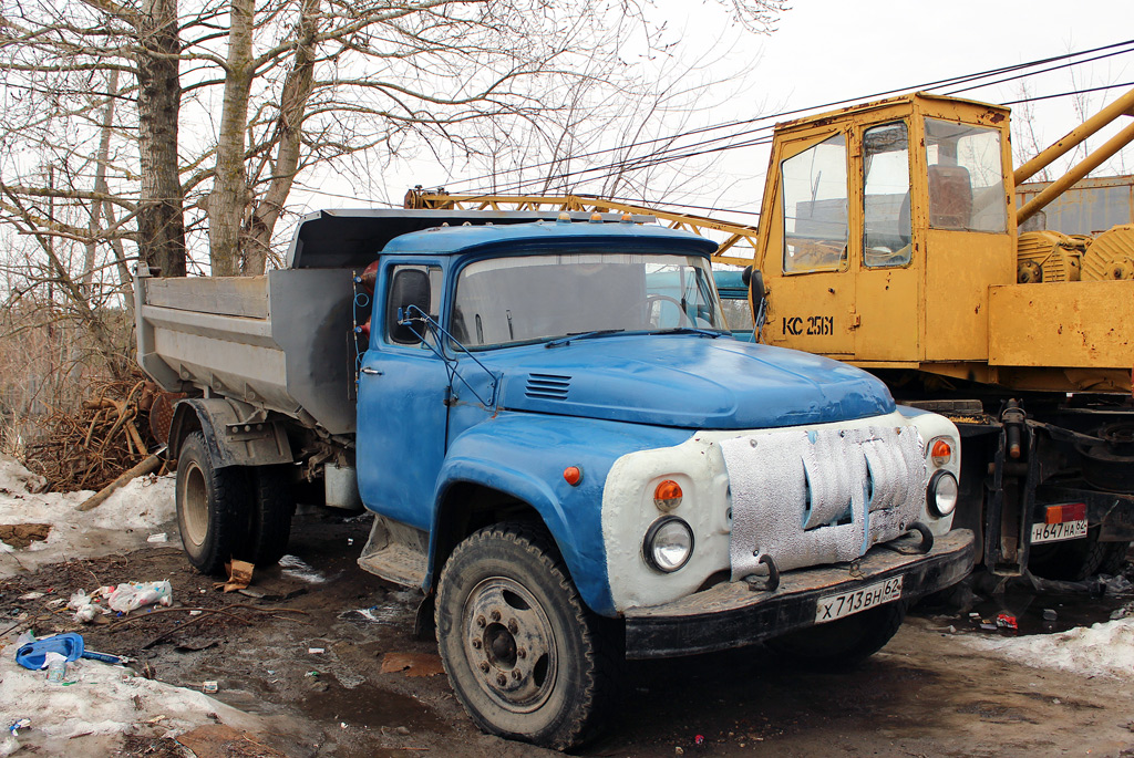 Рязанская область, № Х 713 ВН 62 — ЗИЛ-495710