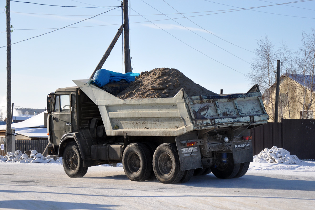 Саха (Якутия), № Т 705 КА 14 — КамАЗ-55111 [551110]