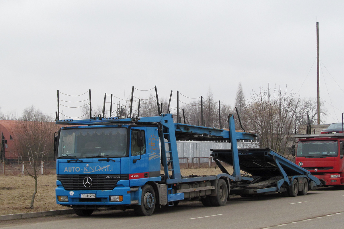 Литва, № CCJ 735 — Mercedes-Benz Actros ('1997) 1835