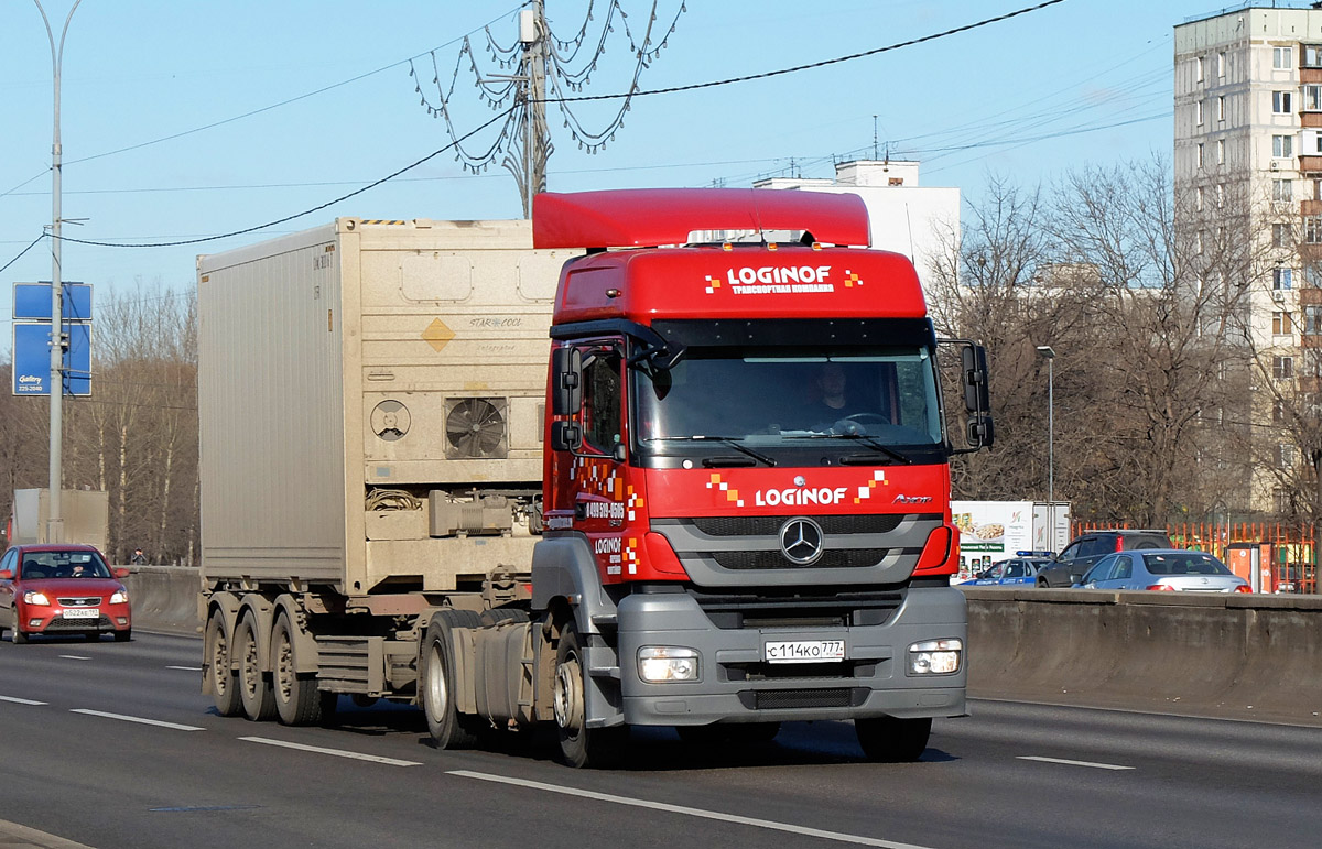 Москва, № С 114 КО 777 — Mercedes-Benz Axor 1840 [Z9M]