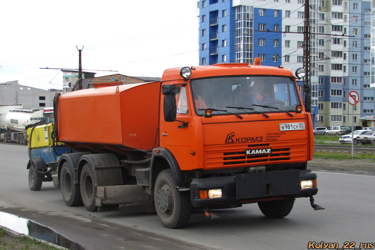 Алтайский край, № В 981 СУ 22 — КамАЗ-65115-62