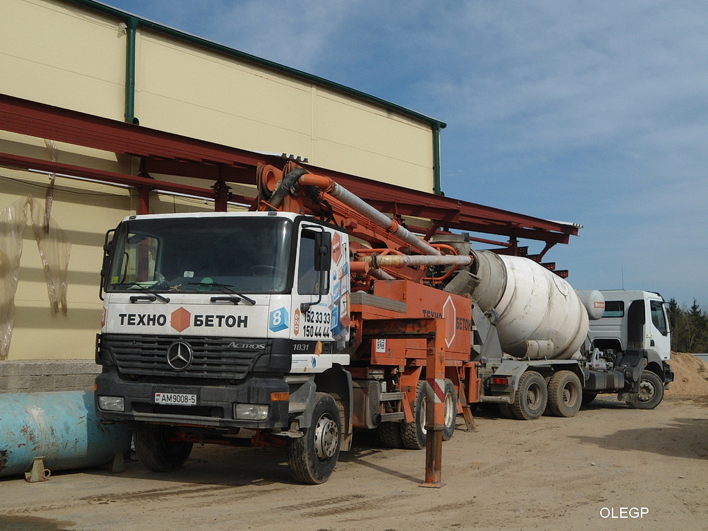 Минская область, № АМ 9008-5 — Mercedes-Benz Actros ('1997) 1831