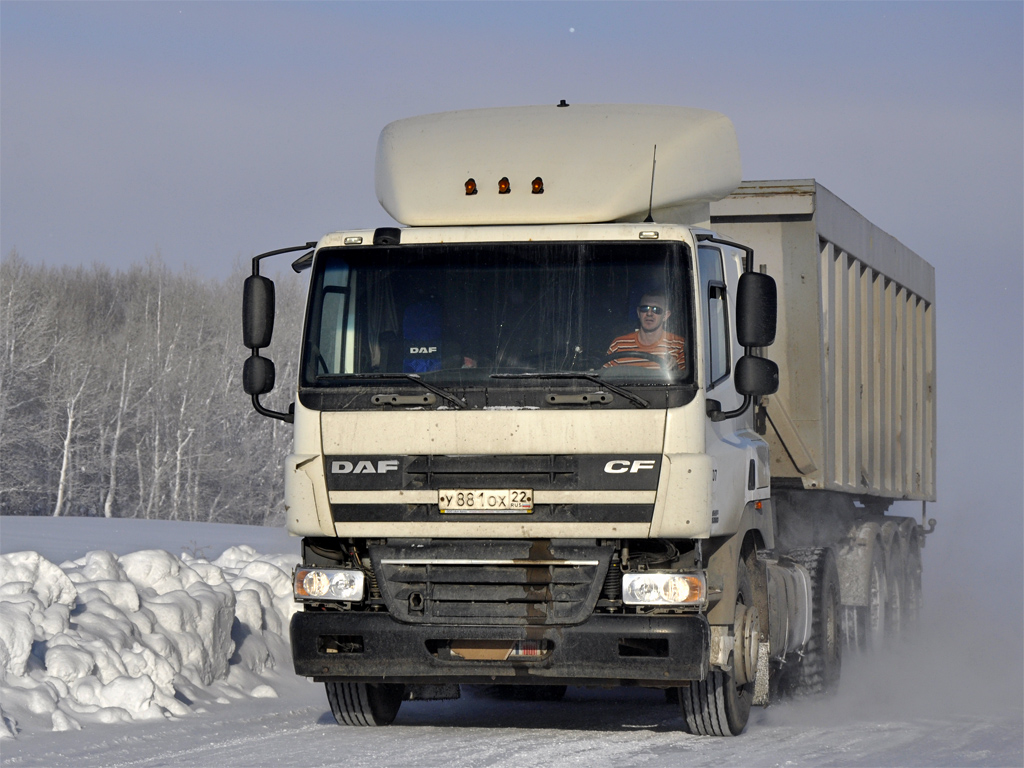 Алтайский край, № У 881 ОХ 22 — DAF CF85 FT