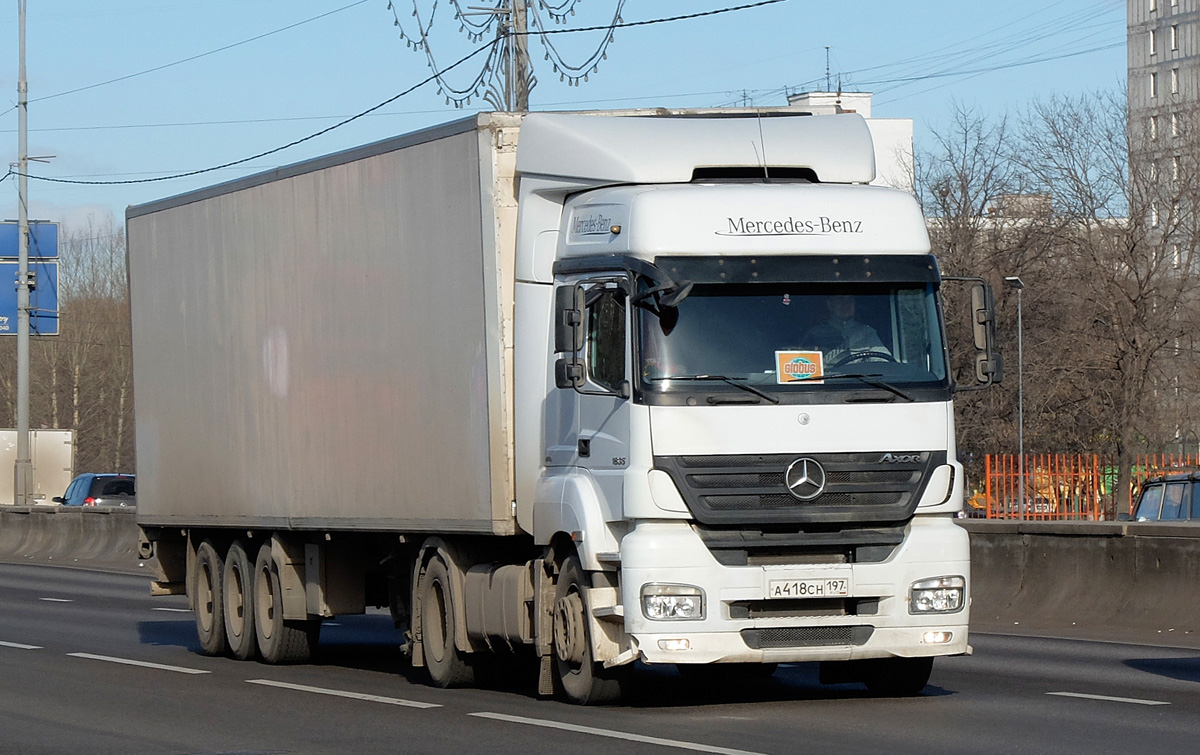 Москва, № А 418 СН 197 — Mercedes-Benz Axor 1835