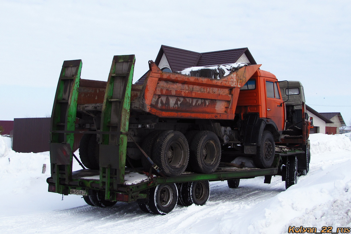 Алтайский край, № АН 5138 22 —  Прочие модели; Алтайский край, № (22) Б/Н 0046 — КамАЗ-55111 (общая модель); Алтайский край — Автомобили без номеров