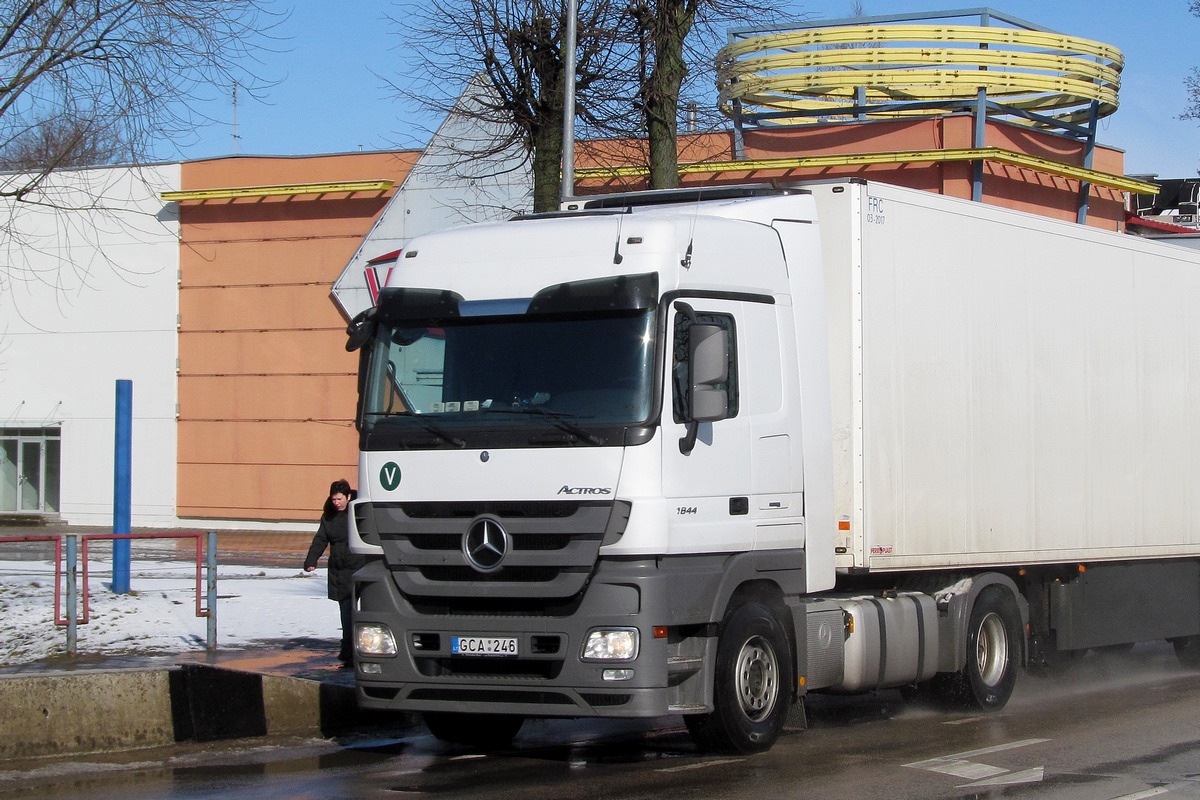 Литва, № GCA 246 — Mercedes-Benz Actros ('2009) 1844