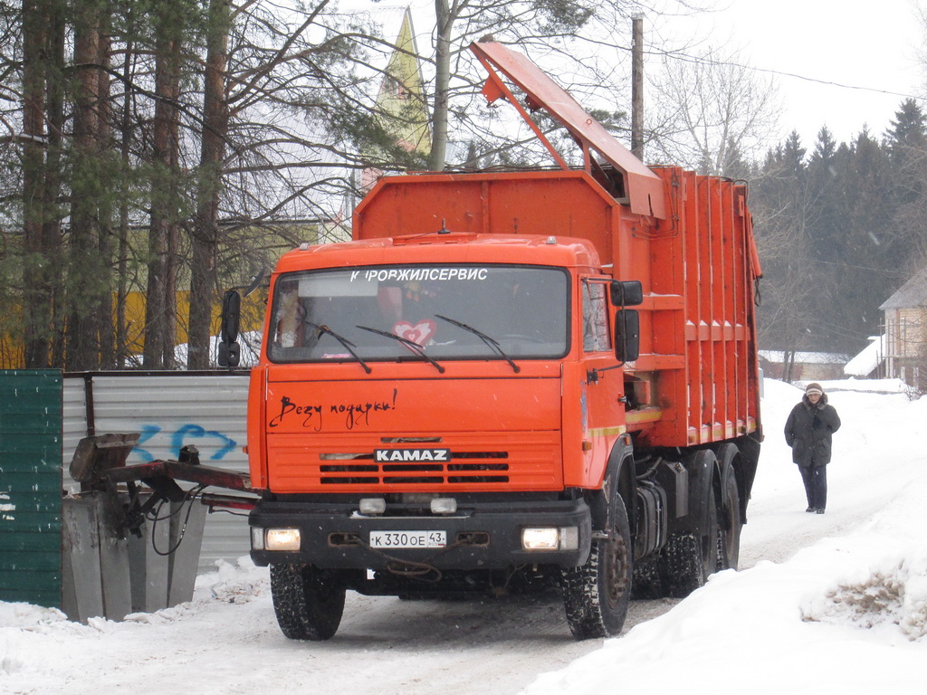 Кировская область, № К 330 ОЕ 43 — КамАЗ-65115-62