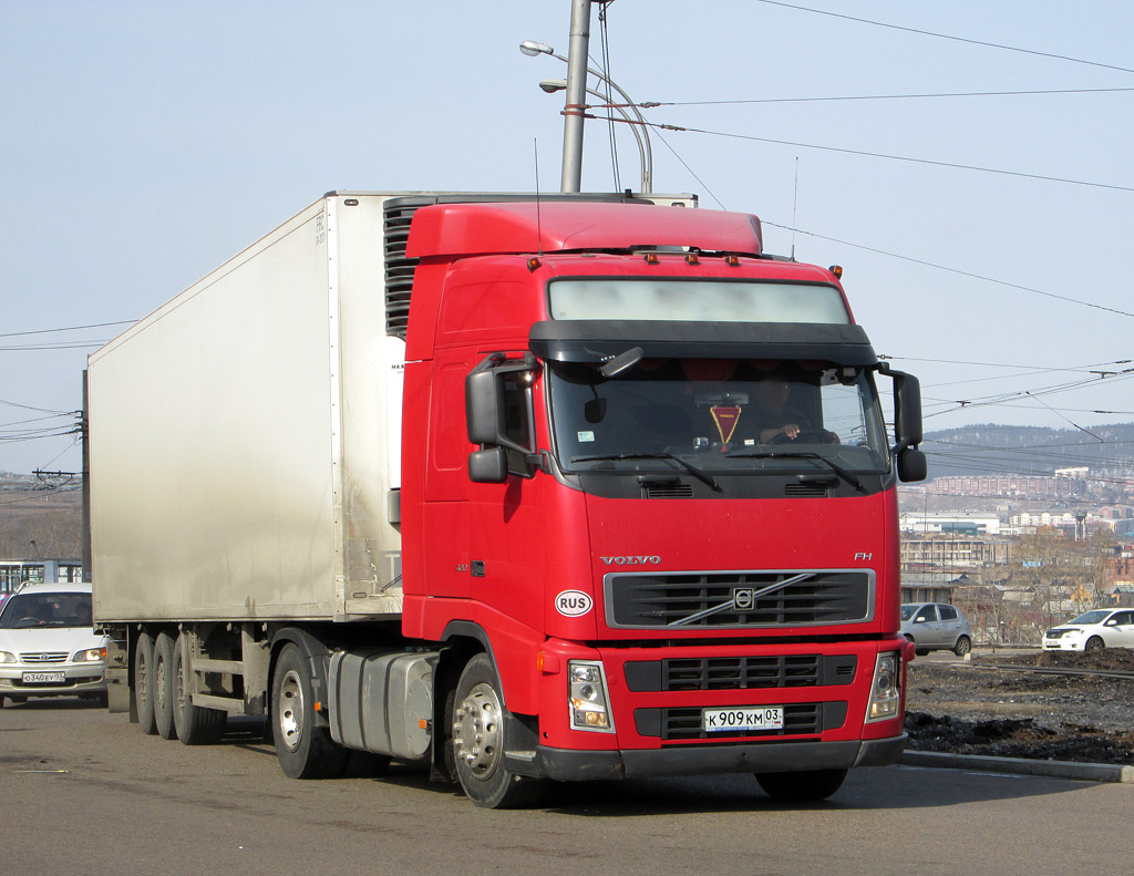 Бурятия, № К 909 КМ 03 — Volvo ('2002) FH12.420