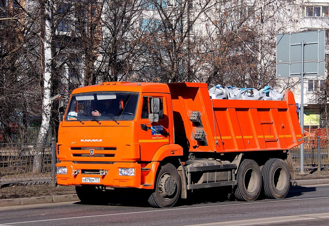 Москва, № Х 879 ЕМ 777 — КамАЗ-65115-A4(23)