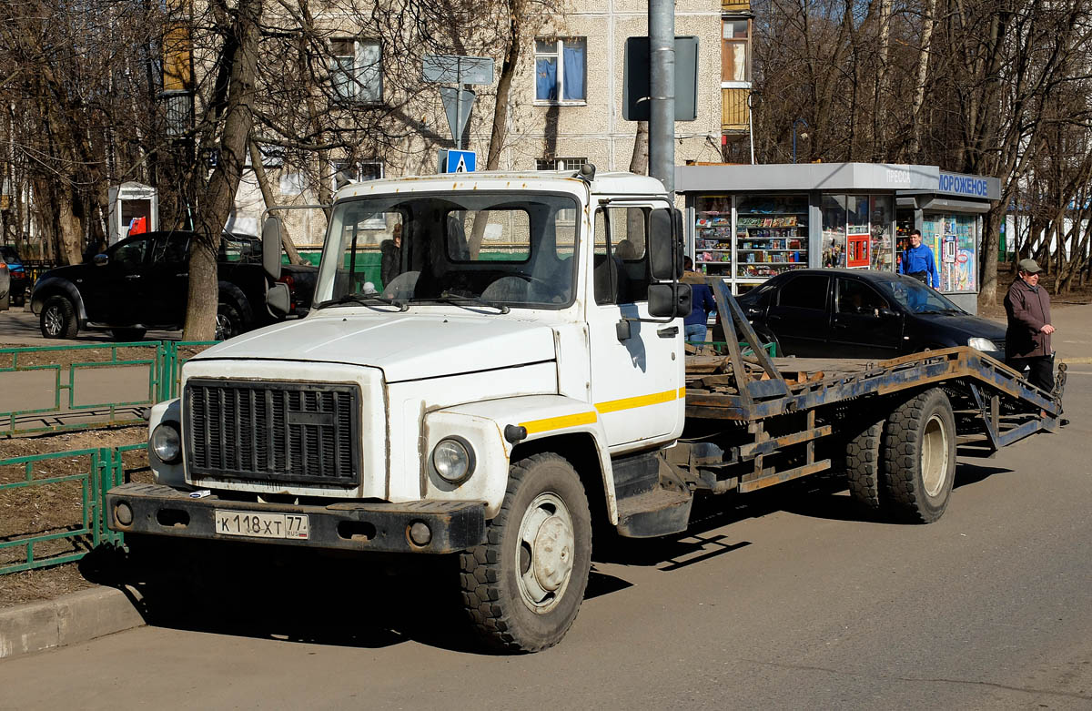 Москва, № К 118 ХТ 77 — ГАЗ-33098