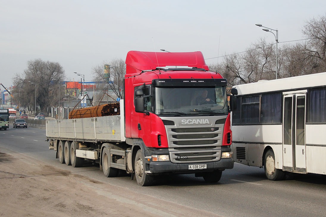 Алматы, № A 038 DMP — Scania ('2009) G400