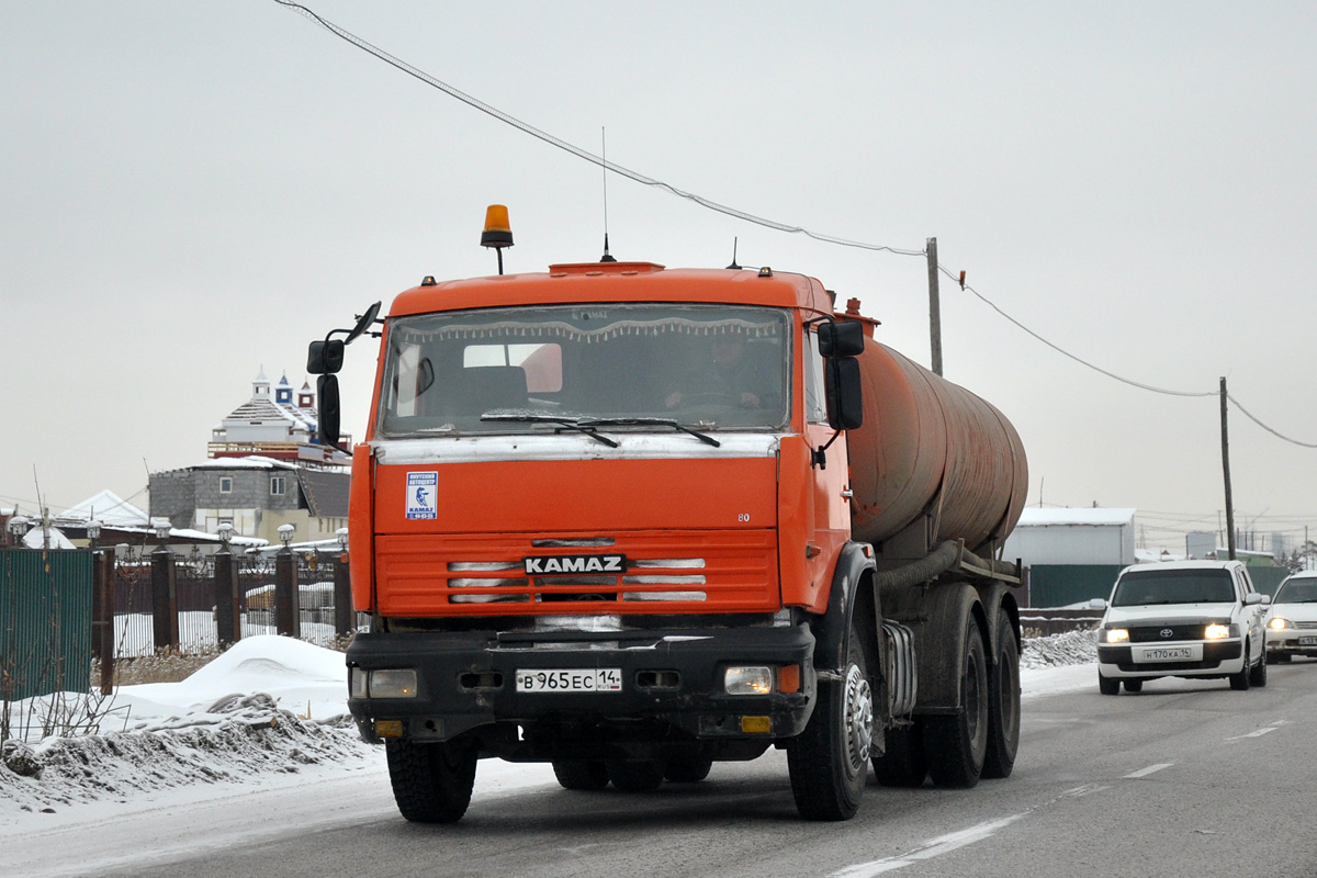 Саха (Якутия), № В 965 ЕС 14 — КамАЗ-65115 (общая модель)