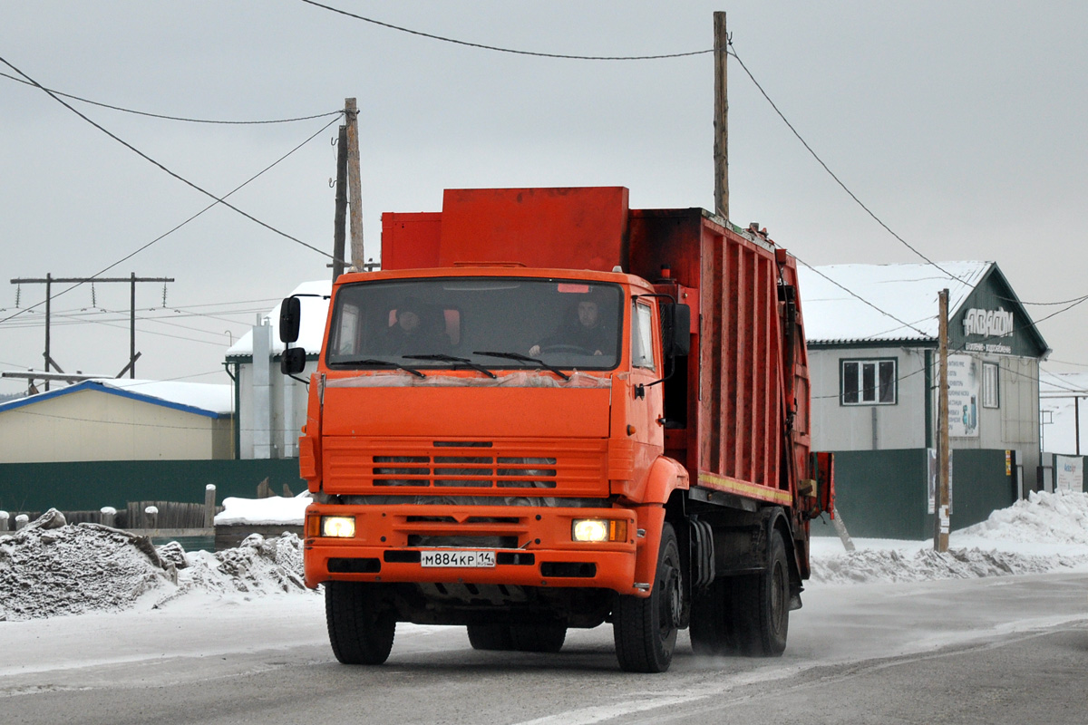 Саха (Якутия), № М 884 КР 14 — КамАЗ-53605-62