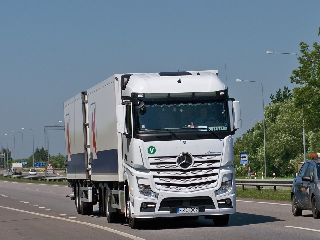 Литва, № FZC 002 — Mercedes-Benz Actros ('2011) 2542