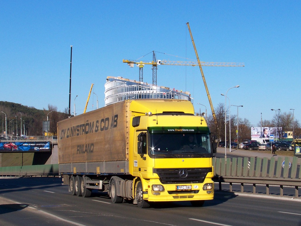 Литва, № FFC 581 — Mercedes-Benz Actros ('2003) 1844