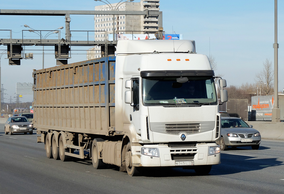 Санкт-Петербург, № В 341 РС 178 — Renault Premium ('2006) [X9P]