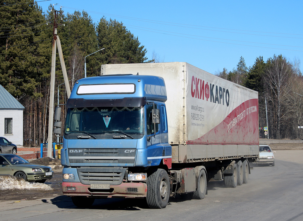 Волгоградская область, № А 353 КВ 134 — DAF CF85 FT