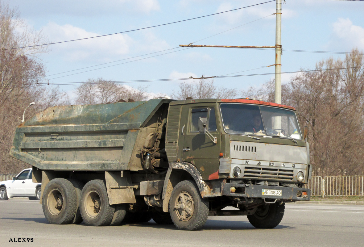 Днепропетровская область, № АЕ 3188 АО — КамАЗ-55111 (общая модель)