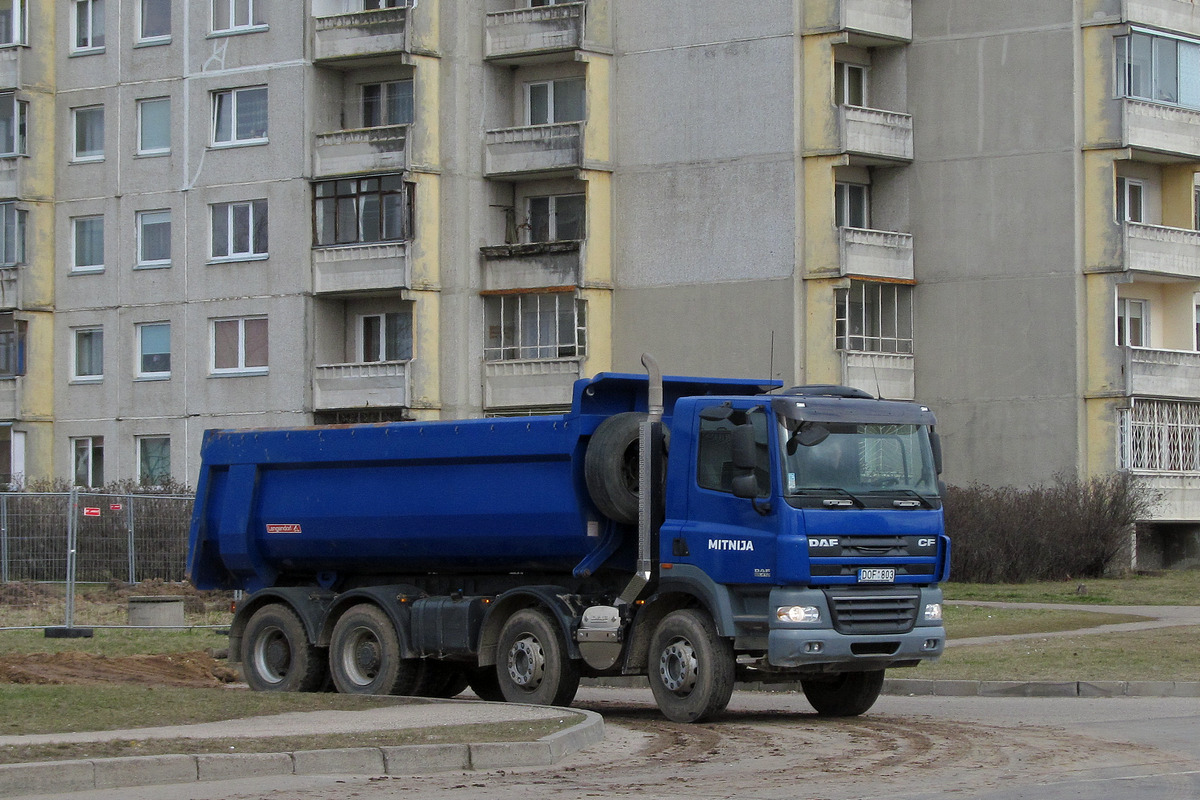 Литва, № DOF 803 — DAF CF85 FAD