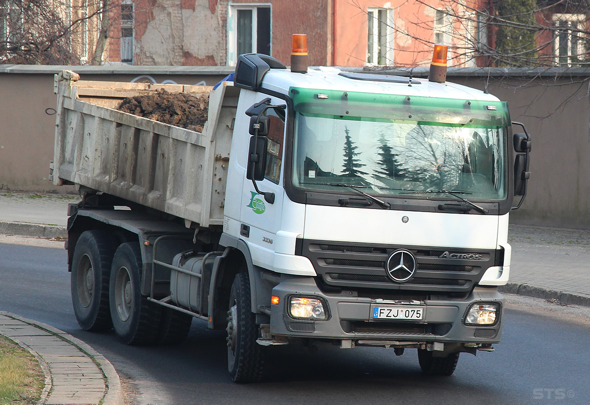 Литва, № FZJ 075 — Mercedes-Benz Actros ('2003) 3336