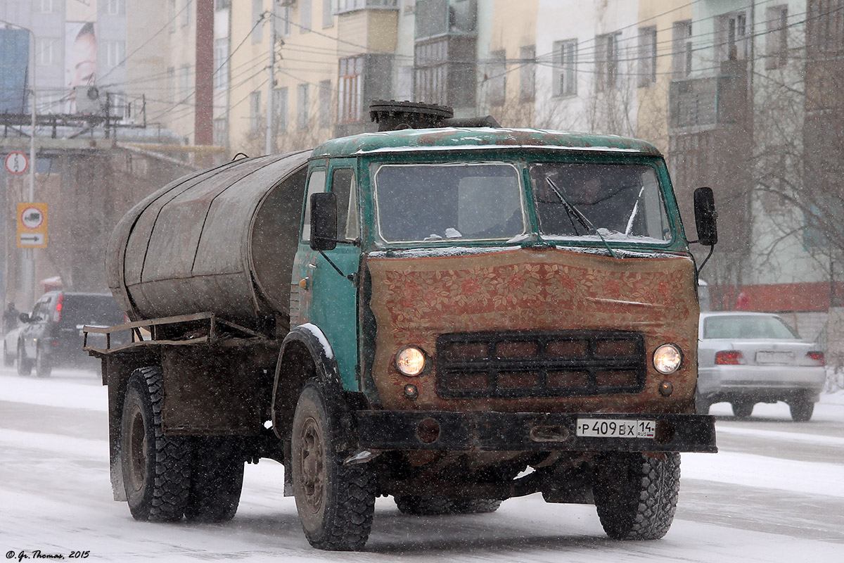 Саха (Якутия), № Р 409 ВХ 14 — МАЗ-500АШ