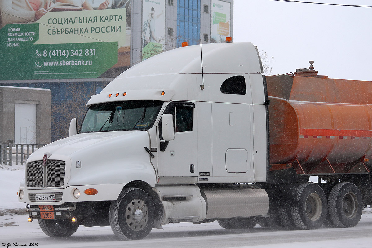 Саха (Якутия), № У 203 КУ 125 — Kenworth T2000