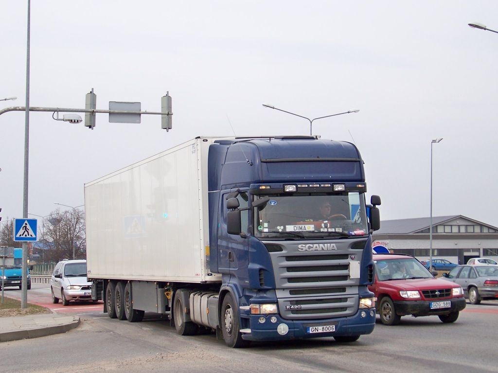 Латвия, № GN-8006 — Scania ('2004) R420