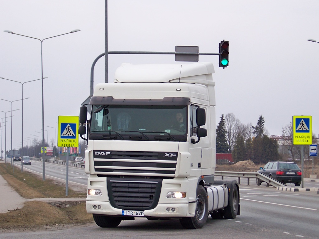 Литва, № HPR 570 — DAF XF105 FT