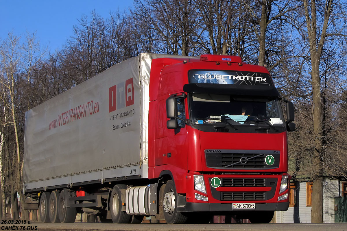 Минская область, № АК 6703-5 — Volvo ('2008) FH-Series