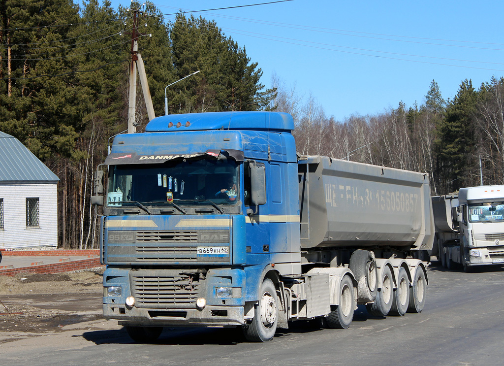 Рязанская область, № В 669 КН 62 — DAF 95XF FT