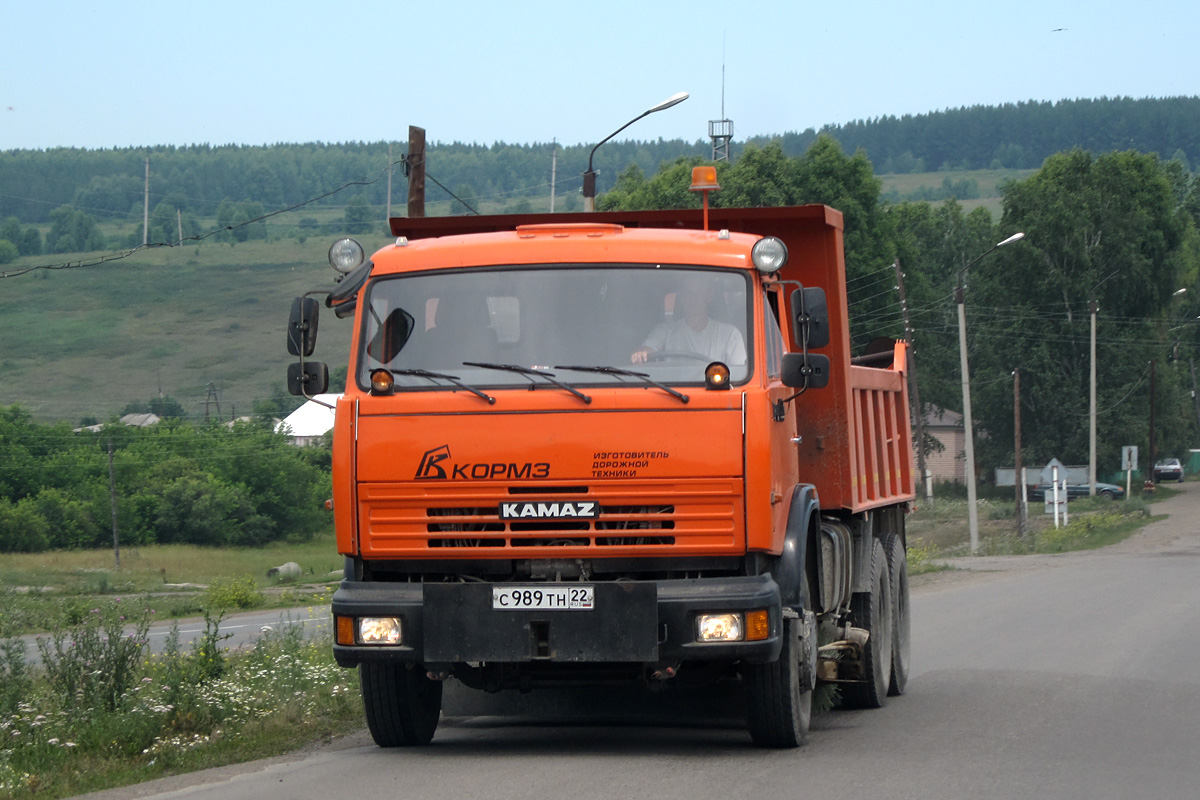 Алтайский край, № С 989 ТН 22 — КамАЗ-65115-62