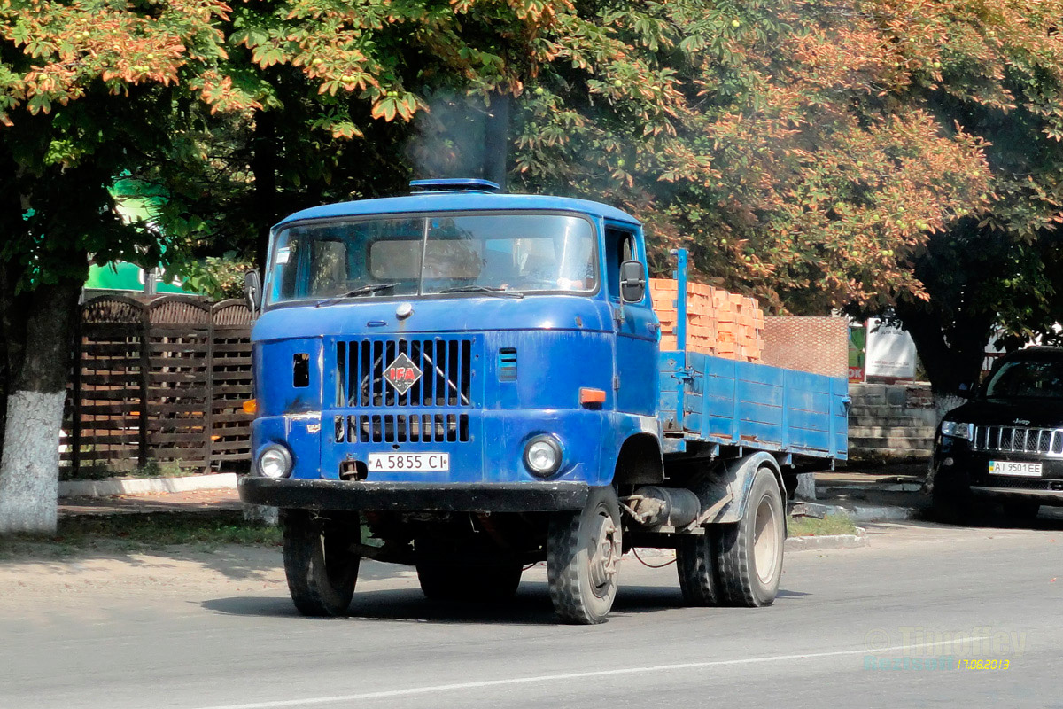 Сумская область, № А 5855 СІ — IFA W50L