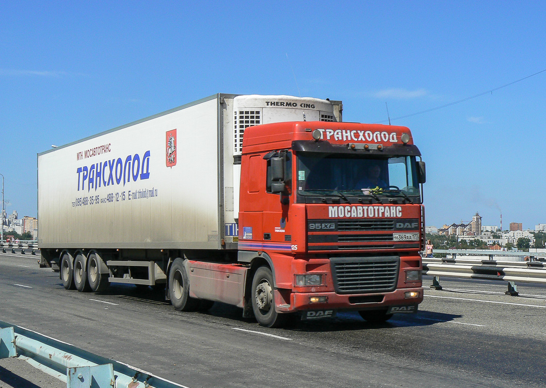 Москва, № 125 — DAF 95XF FT