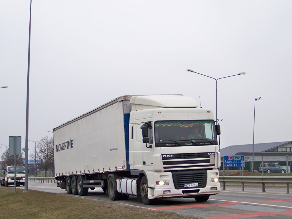 Польша, № WOS 17932 — DAF XF95 FT