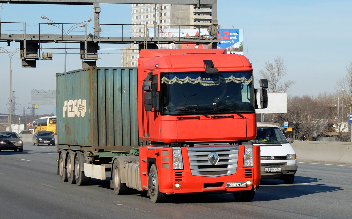 Волгоградская область, № Е 611 ХМ 190 — Renault Magnum ('2005)