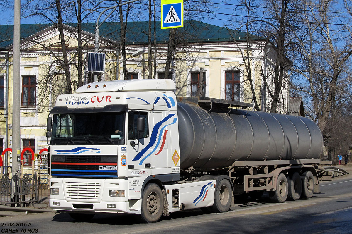 Ивановская область, № М 171 КР 37 — DAF XF95 FT