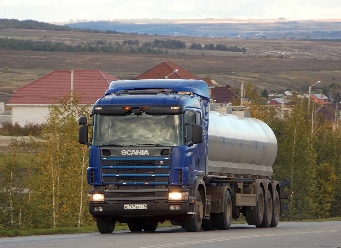 Белгородская область, № К 765 ЕМ 31 — Scania ('1996, общая модель)