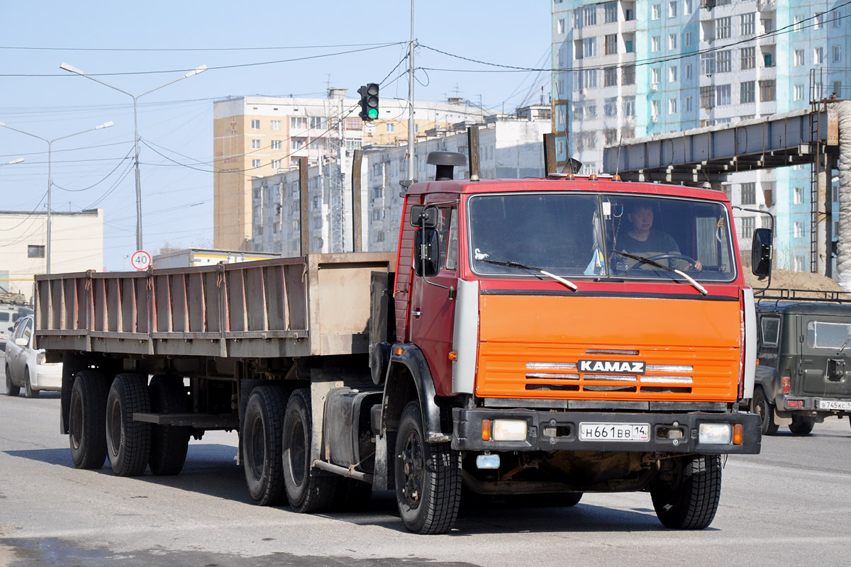 Саха (Якутия), № Н 661 ВВ 14 — КамАЗ-5410