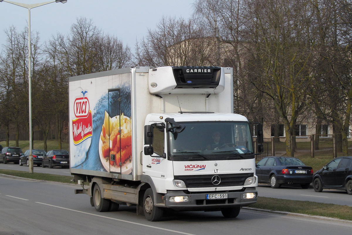 Литва, № EFC 591 — Mercedes-Benz Atego 916