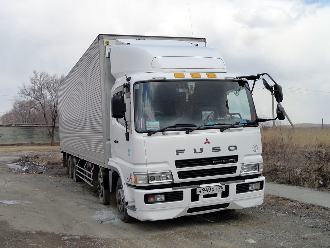 Амурская область, № В 949 ХТ 28 — Mitsubishi Fuso Super Great