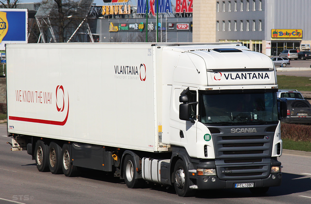 Литва, № FTL 087 — Scania ('2004) R420