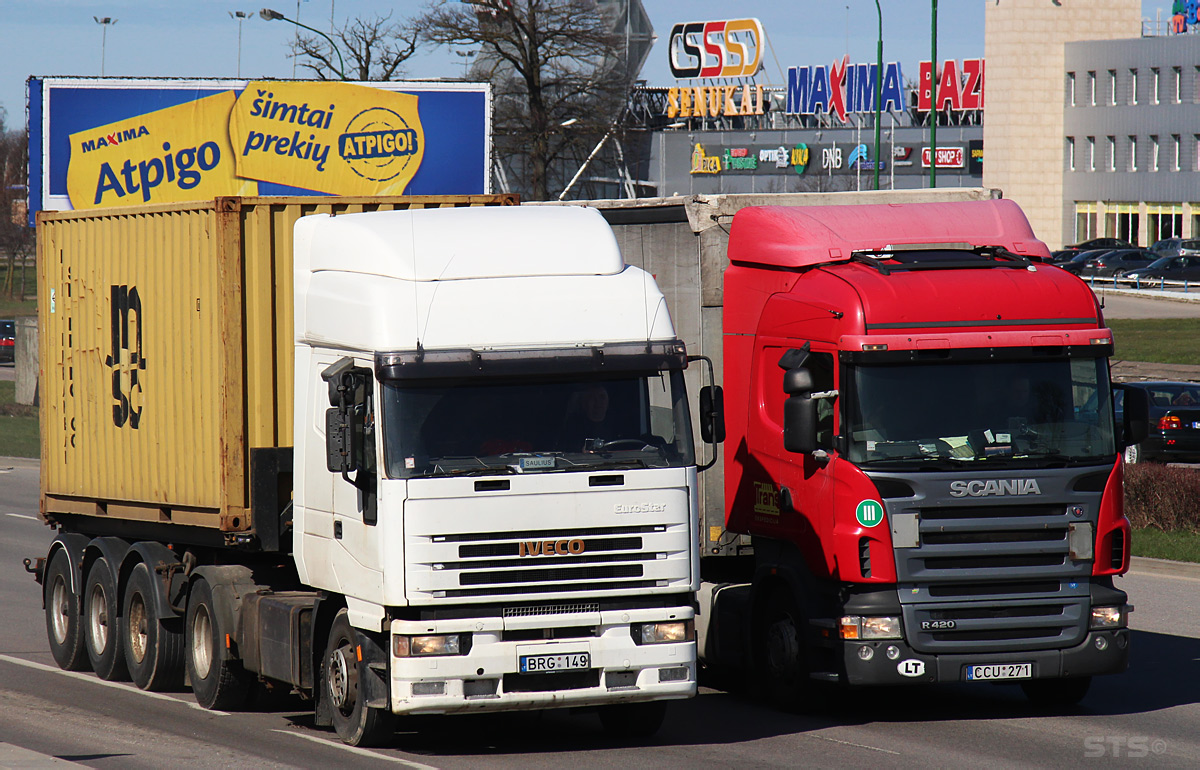 Литва, № BRG 149 — IVECO EuroStar