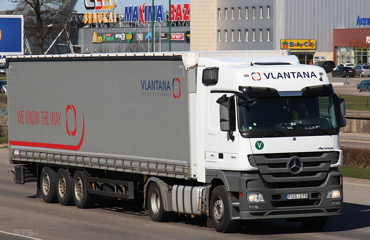 Литва, № FUS 275 — Mercedes-Benz Actros ('2009) 1844