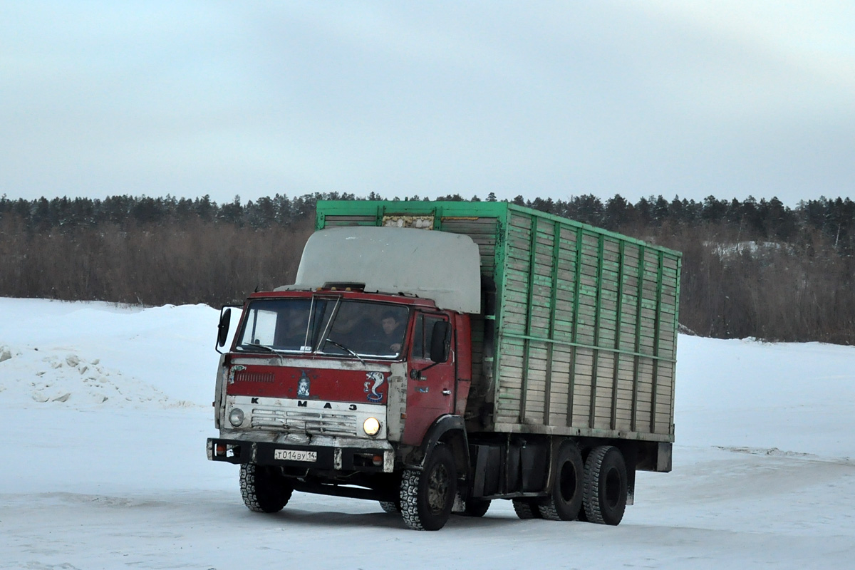 Саха (Якутия), № Т 014 ВУ 14 — КамАЗ-53212