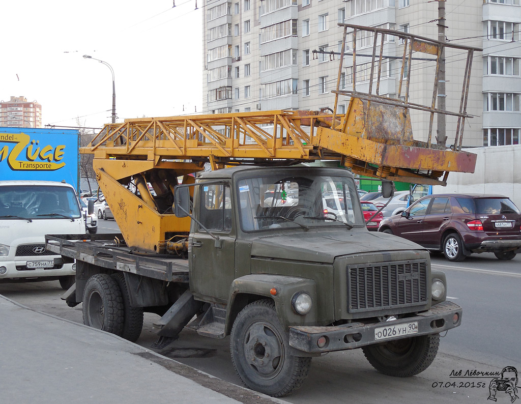 Московская область, № О 026 УН 90 — ГАЗ-3307