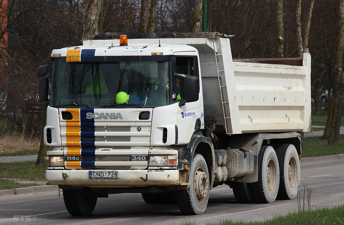 Литва, № CND 728 — Scania ('1996) P114C