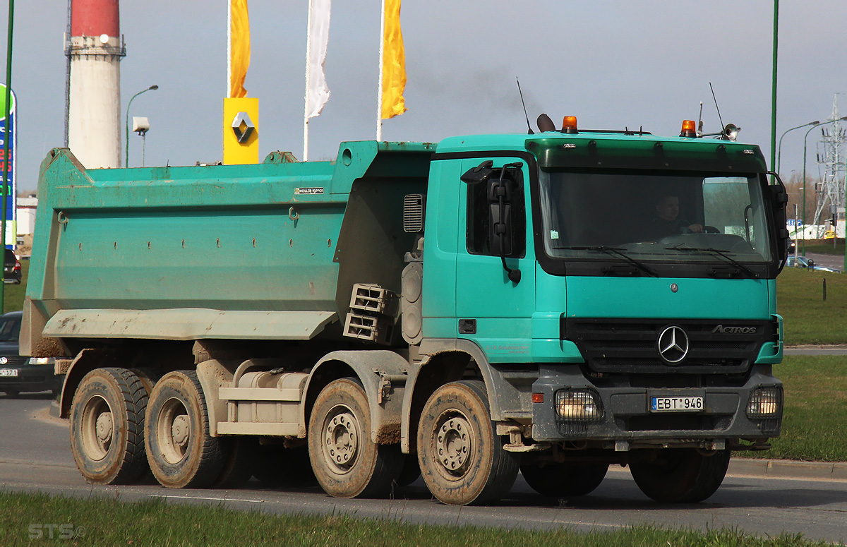 Литва, № EBT 946 — Mercedes-Benz Actros ('2003)